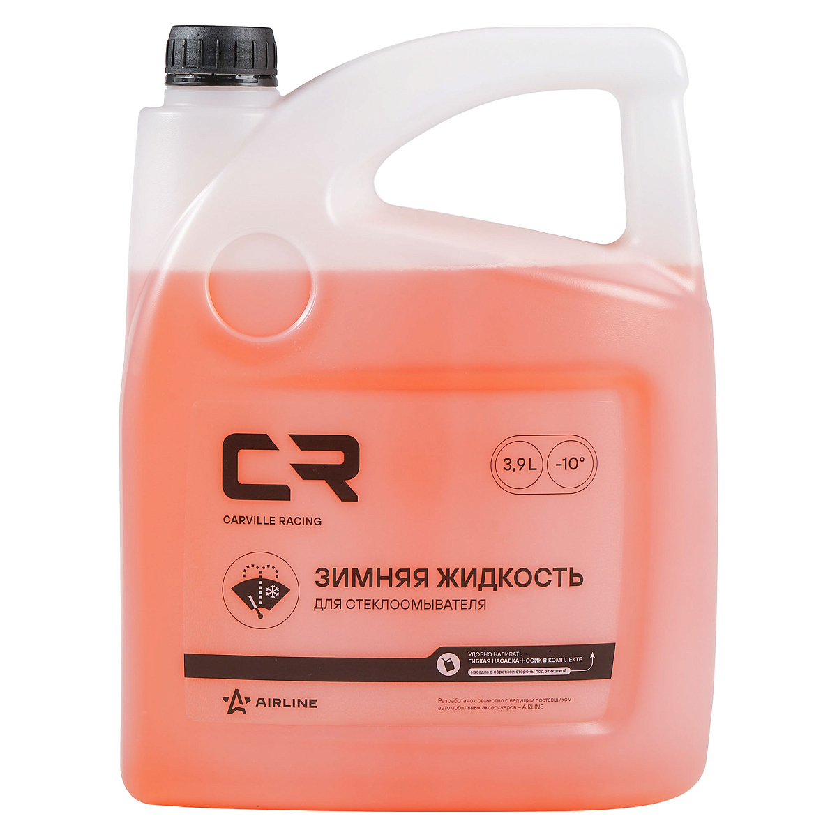 Жидкость стеклоомывателя зимняя -10°С с ароматом грейпфрута, 3.9л