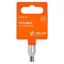 Головка торцевая 1/4"DR TORX E6, L=25мм