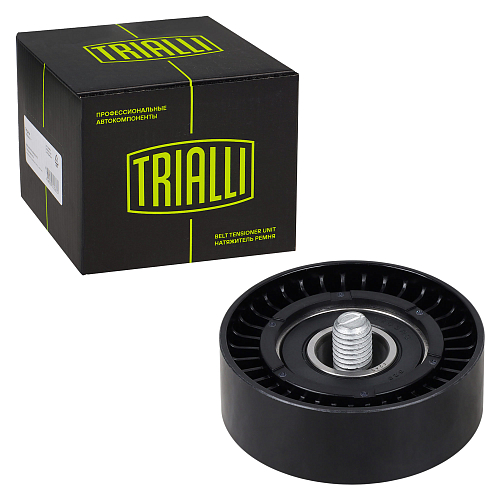 Ролик приводного ремня для автомобилей Kia Soul (08-)/Ceed (07-) 1.6d (опорный) гладкий верхний