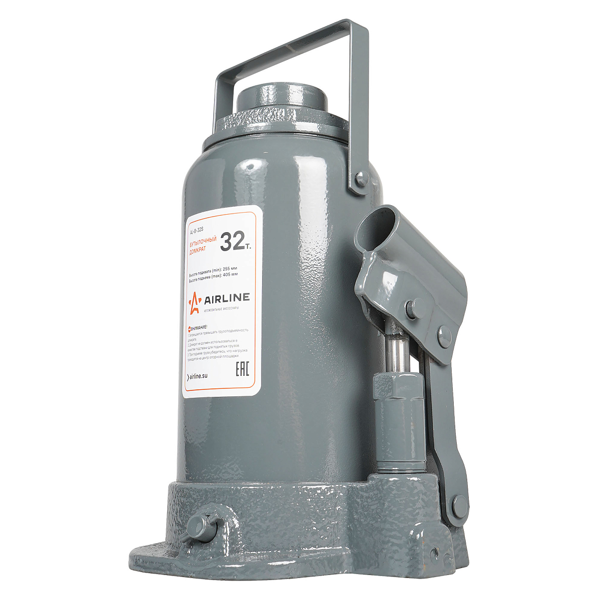 Домкрат бутылочный 32т 255-405мм