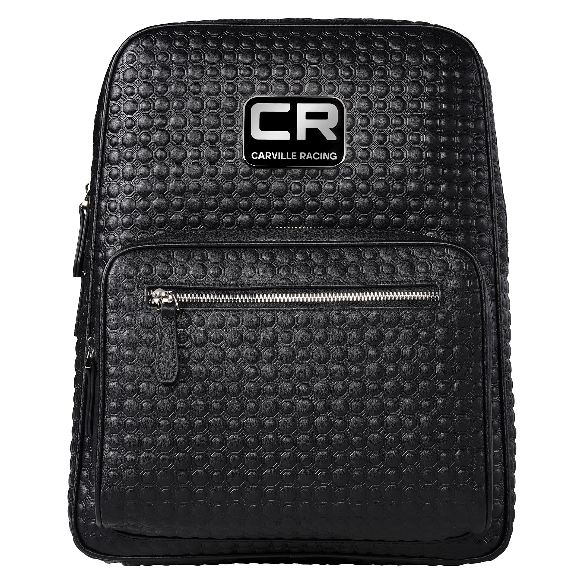 Рюкзак кожаный чёрный CR