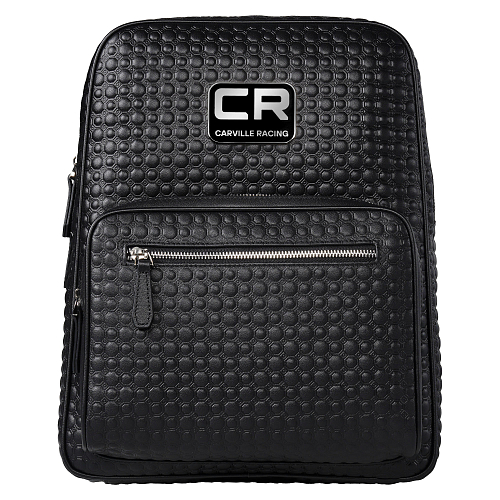 Рюкзак кожаный чёрный CR