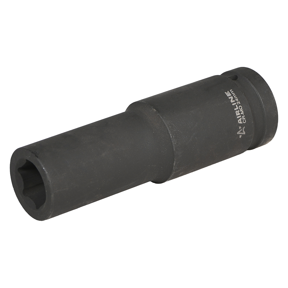 Головка ударная торцевая 1"DR шестигранная 24мм, L=160мм