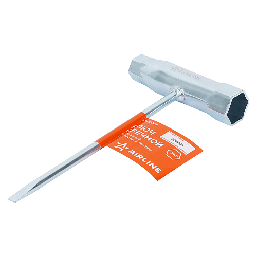 Ключ свечной Т-образный с отвёрткой 13x19мм