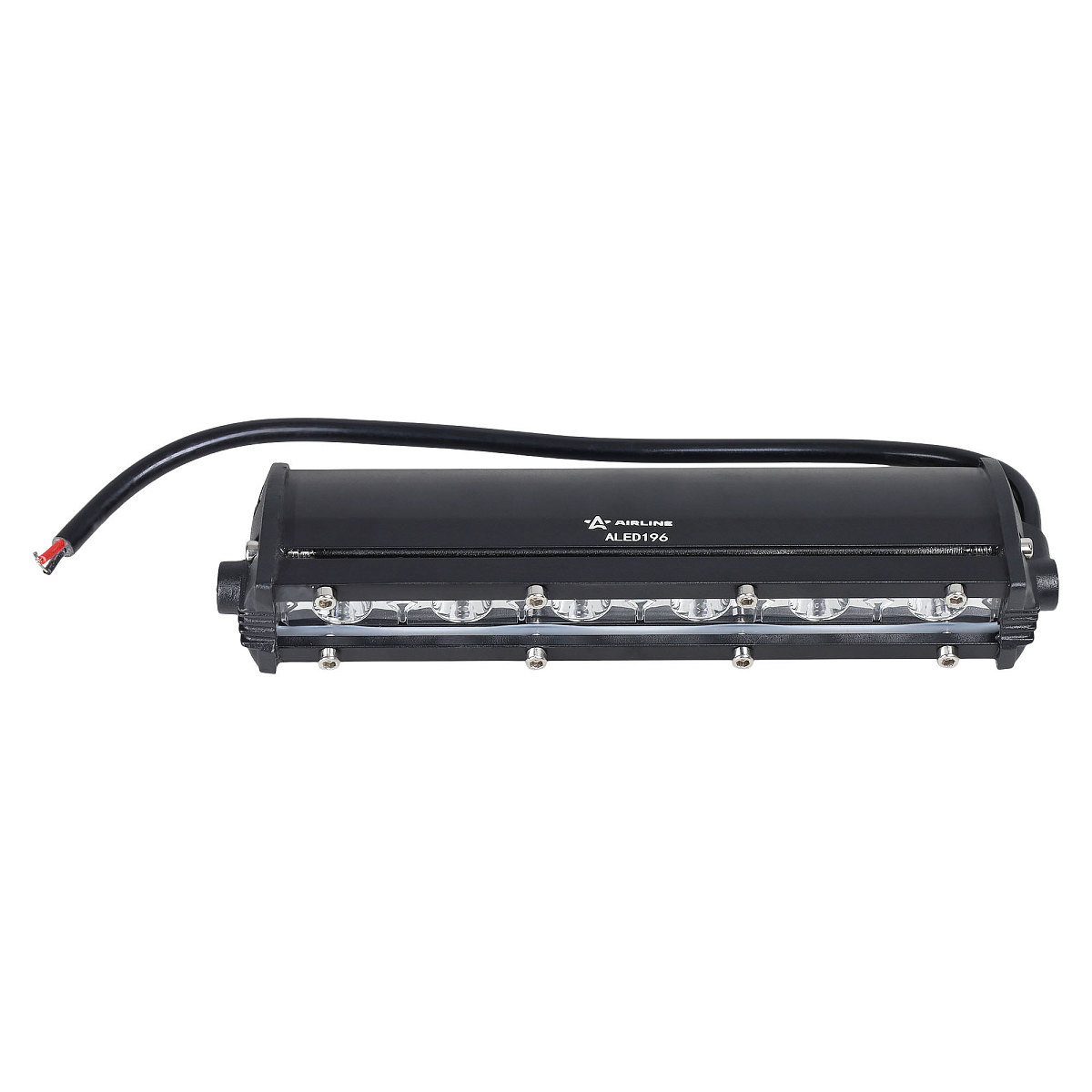 Фара (балка) светодиодная однорядная, 6LED, дальний свет, 9Вт, 186x30x47мм, 12/24В МП-серия