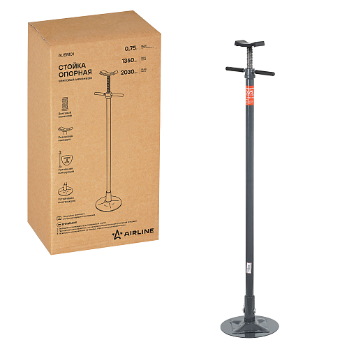 Стойка опорная 0.75т 1360-2030мм, винтовой механизм