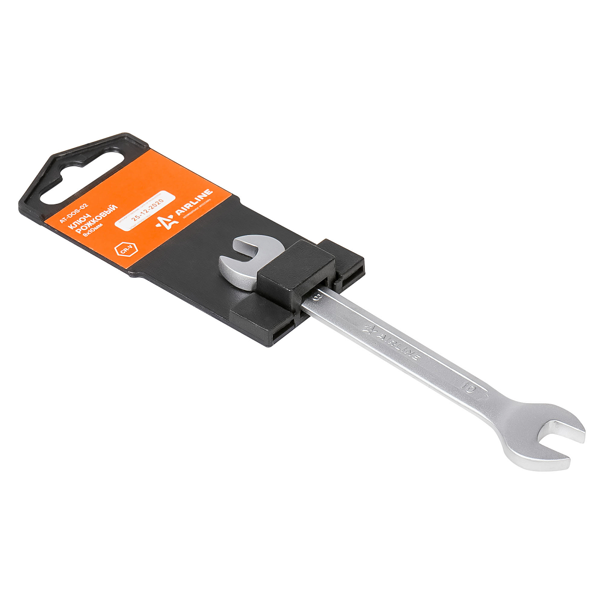 Ключ рожковый 8х10мм PRO, пласт.подвес