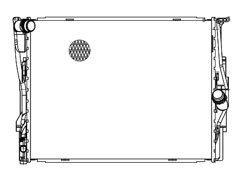Радиатор охлаждения для автомобилей BMW 3 (E90/E91) (05-) G