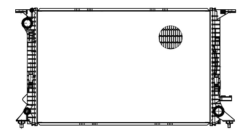 Радиатор охлаждения для автомобилей A4 (07-)/A5 (07-)/A6 (11-)/A7 (10-) 2.7D/3.0D/2.5i/2.8i/3.0i M/A