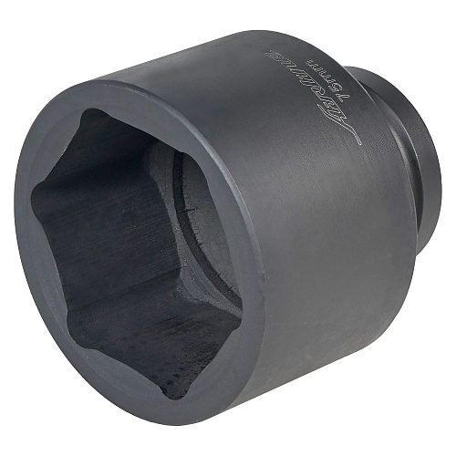 Головка ударная торцевая 1"DR шестигранная 75мм, L=100мм