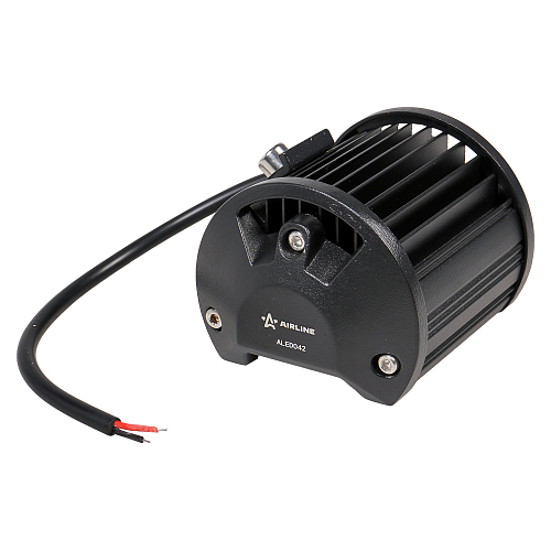 Фара (балка) светодиодная двухрядная, 6LED, дальний свет (4D линза), 18Вт, 98х78х65мм, 12/24В