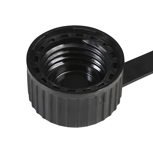 Крышка для пластиковых канистр с защитой от детей