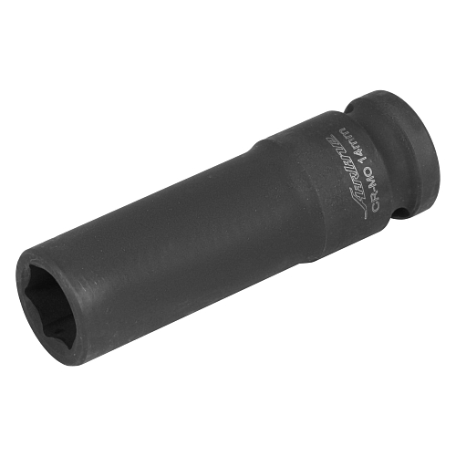 Головка ударная торцевая 1/2"DR шестигранная 14мм, L=78мм