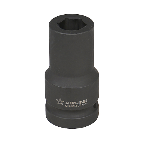 Головка ударная торцевая 1"DR шестигранная 21мм, L=90мм