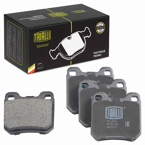 Колодки тормозные дисковые задние для автомобилей Opel Vectra B (95-) / Omega A (86-)