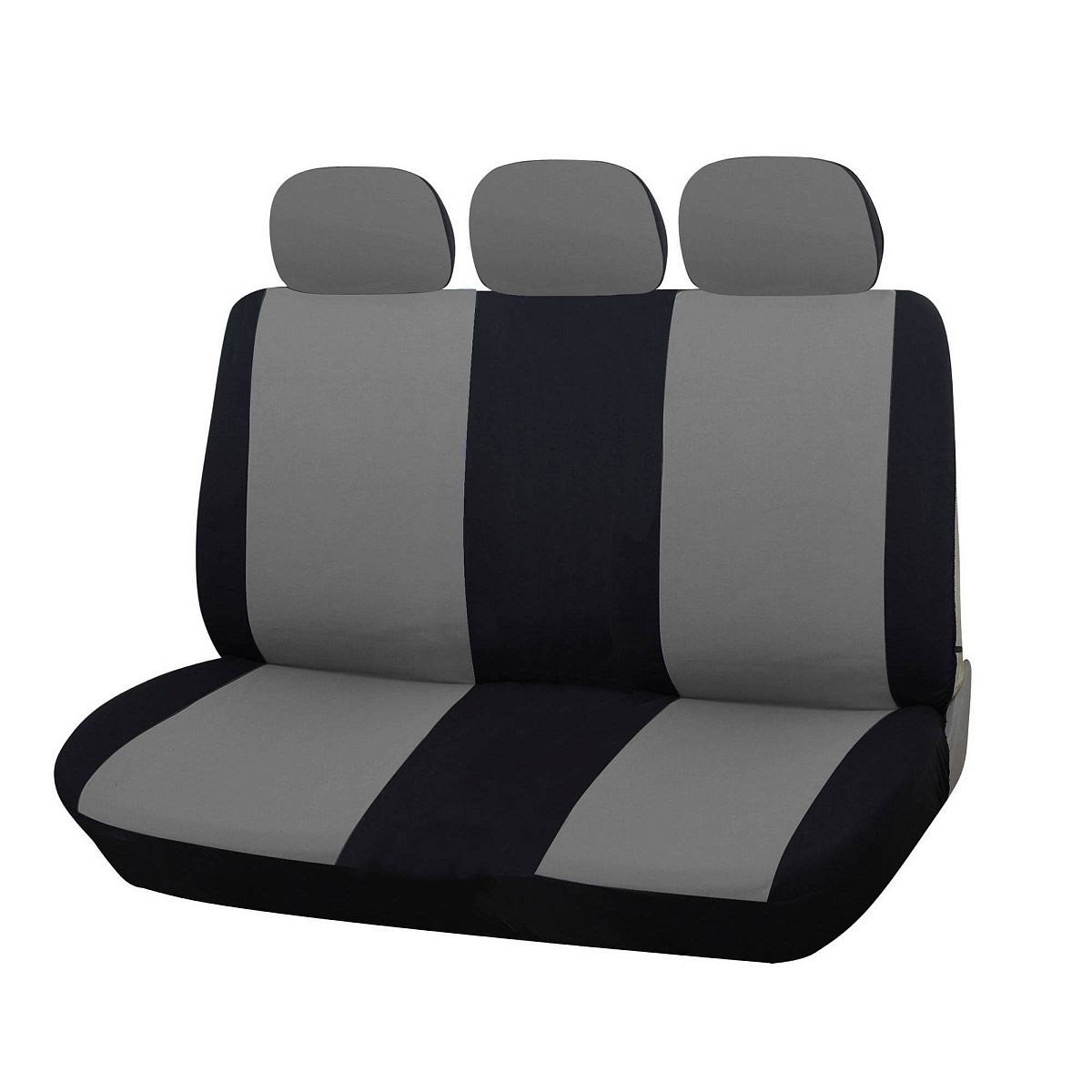 Чехлы для сидений универсал. "RS-4k+", передн./задн.(9 предм.), велюр, черн./сер.