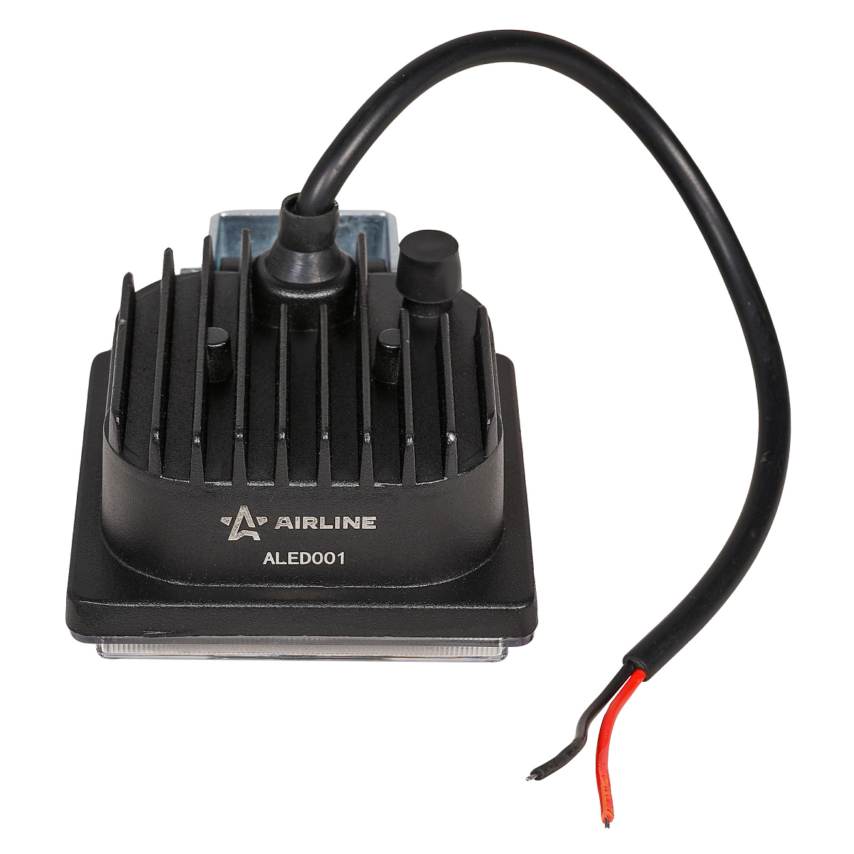 Фара светодиодная квадратная, 4LED, дальний свет (4D линза), 12Вт, 76х76х46мм, 12/24В, PLUS