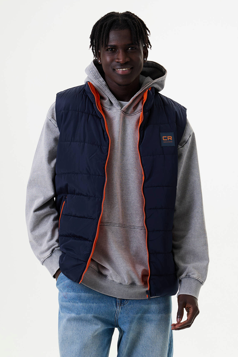 Жилетка синяя