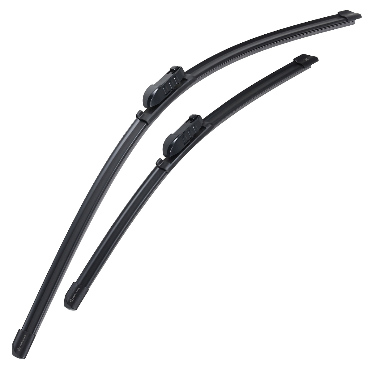 Щетки стеклоочистителя комплект 650/450мм (26"/18") бескаркасные с креплением "Push Button 16 мм", 2 штуки МП-серия