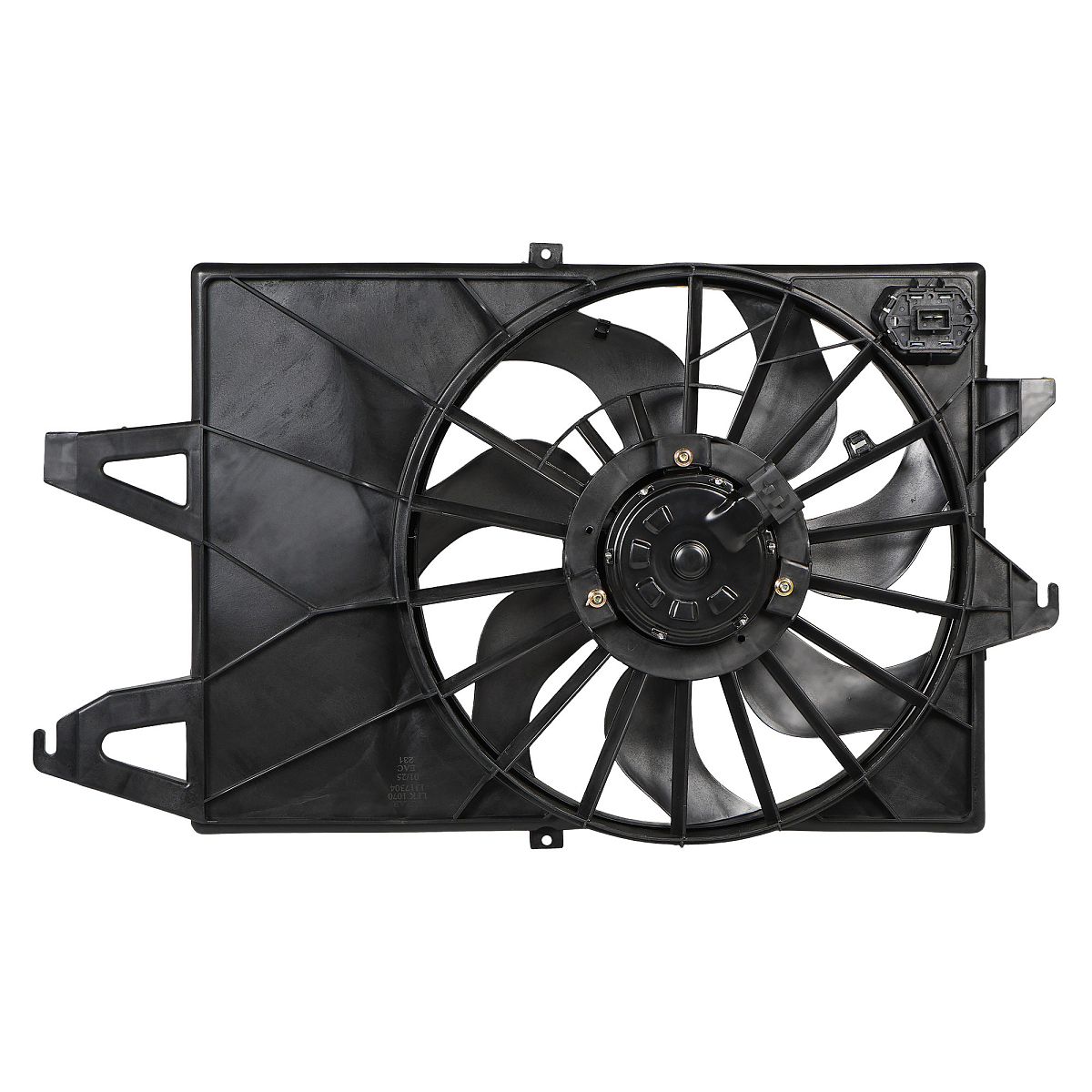 Электровентилятор охлаждения для автомобилей Ford Mondeo III (00-) 1.8i/2.0i (с кожухом)