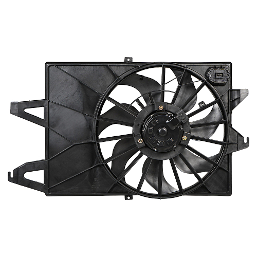 Электровентилятор охлаждения для автомобилей Ford Mondeo III (00-) 1.8i/2.0i (с кожухом)