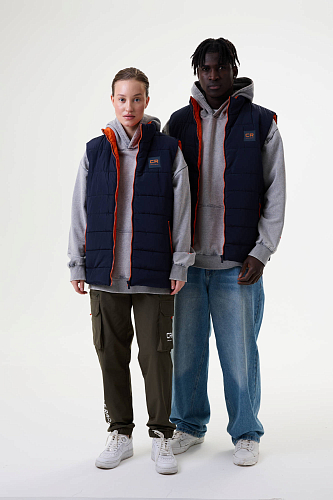 Жилетка синяя