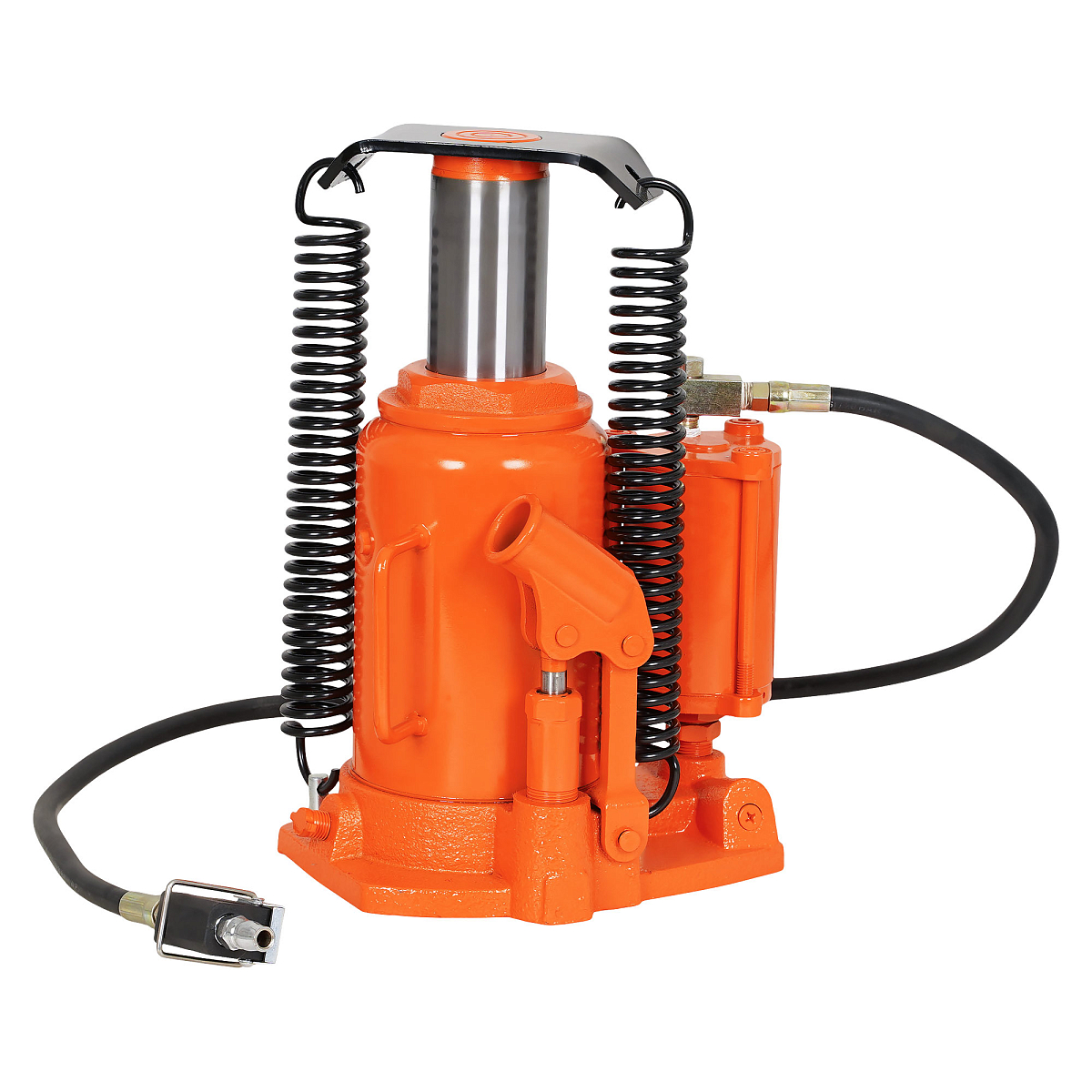 Домкрат бутылочный пневмогидравлический 30т 255-410мм