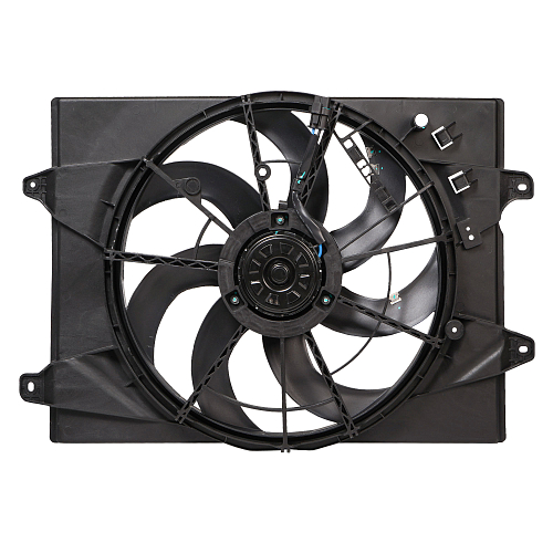 Электровентилятор охлаждения для автомобилей Chery Tiggo 8 Pro (21-)/Exeed LX (22-) 1.6T/2.0T (с кожухом)