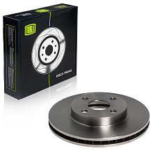 Диски тормозные для автомобилей Toyota Corolla E120 (00-) / BYD F3 (05-) передний d=255