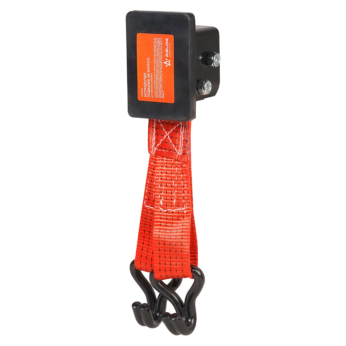 Устройство подъема за колесо для реечного домкрата