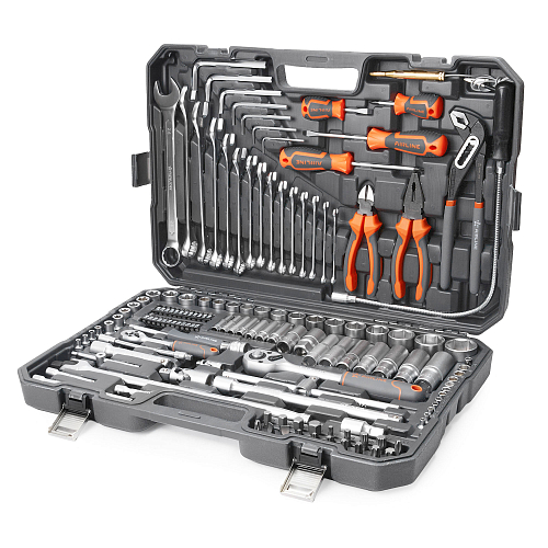 Набор инструментов универсальный 147пр. (головки 1/2", 1/4") кейс