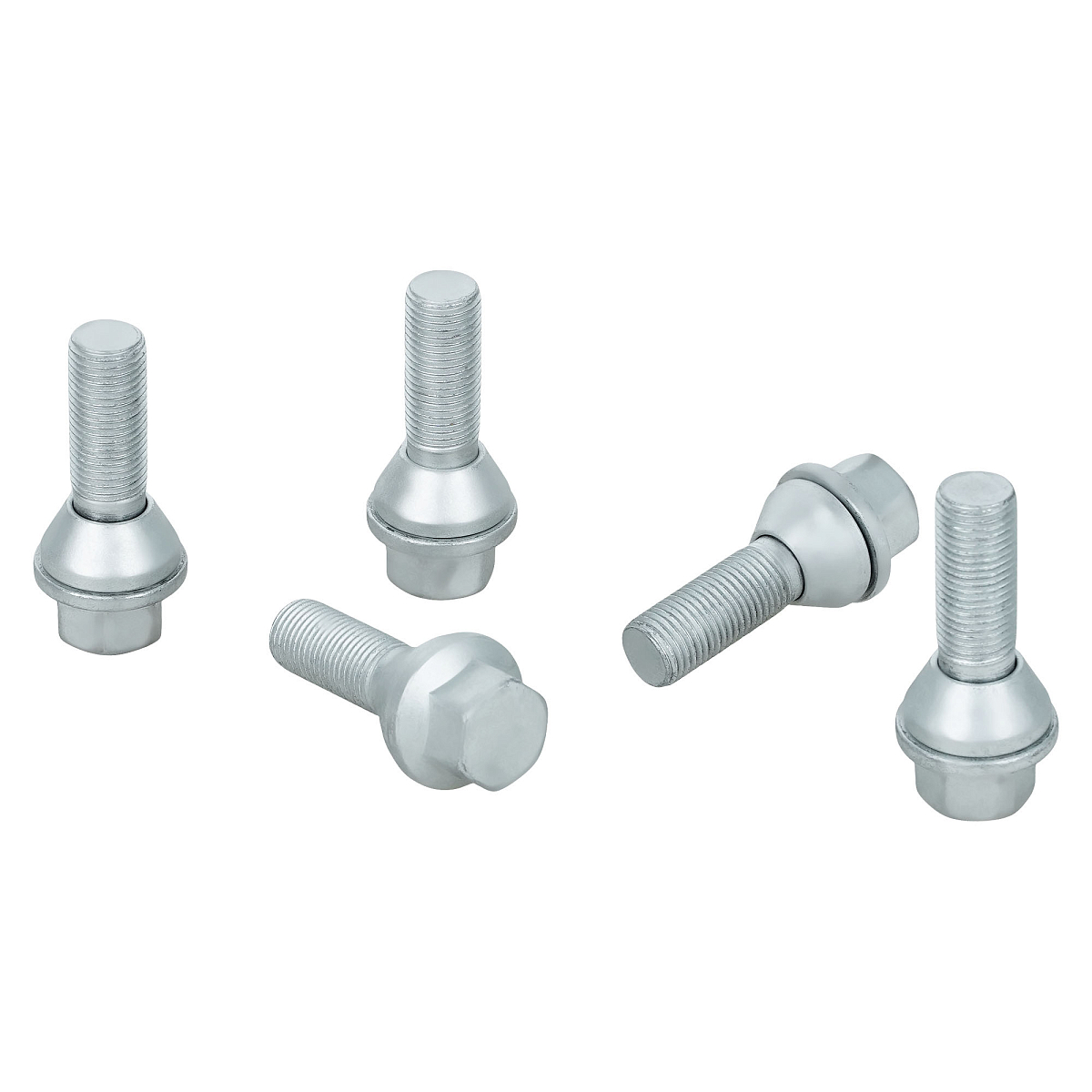 Болт колесный M14x1,5x30x61, конус подвижный, ключ 19, дакромет, 20 шт для а/м Volvo