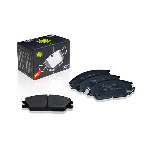 Колодки тормозные дисковые передние для автомобилей Hyundai Accent (99-) / Getz (02-)