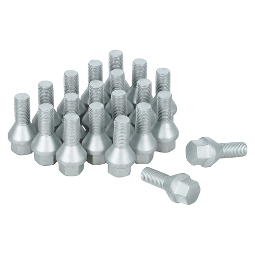 Болт колесный M12x1,25x22x47, конус, ключ 17, дакромет, 20 шт для а/м Лада/Fiat