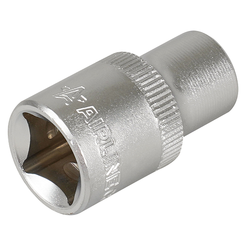 Головка торцевая 1/2"DR двенадцатигранная 10мм, L=38мм пласт.подвес