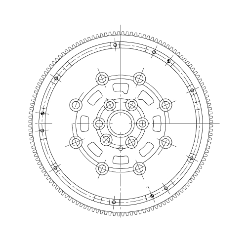 Маховик двухмассовый для автомобилей VW Transporter T5 (09-) 2.0TDI (с функцией "Старт-Стоп")