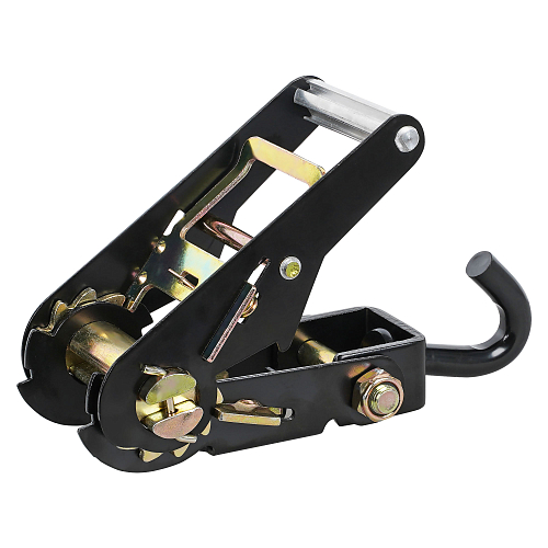 Ремень крепления автовозный с храповиком и резиновым контроллером 4 т, 3 м