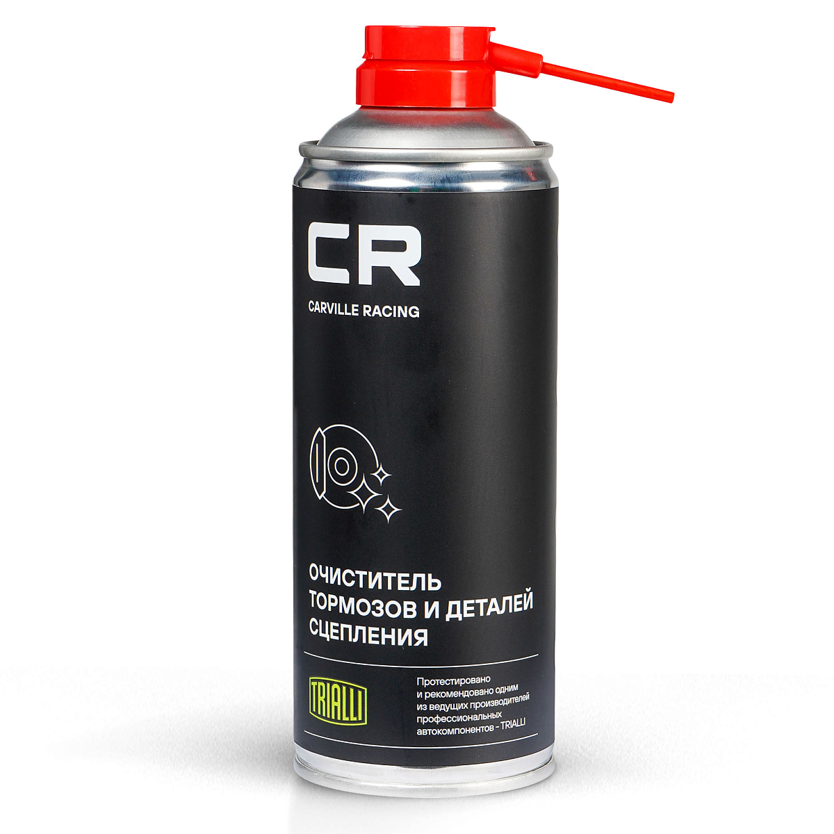 Очиститель тормозов и деталей сцепления, аэрозоль, 520ml