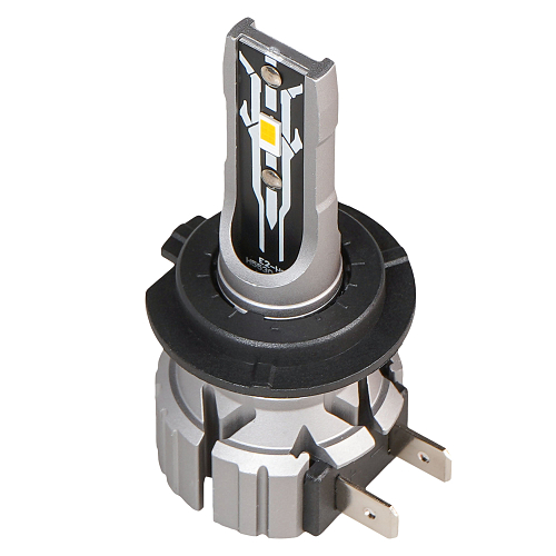 Лампа светодиодная H7 STANDARD, 17Вт, 4000Лм (2000Лм x 2), 3000К (Желтый), 12В, комплект 2 шт. МП-серия