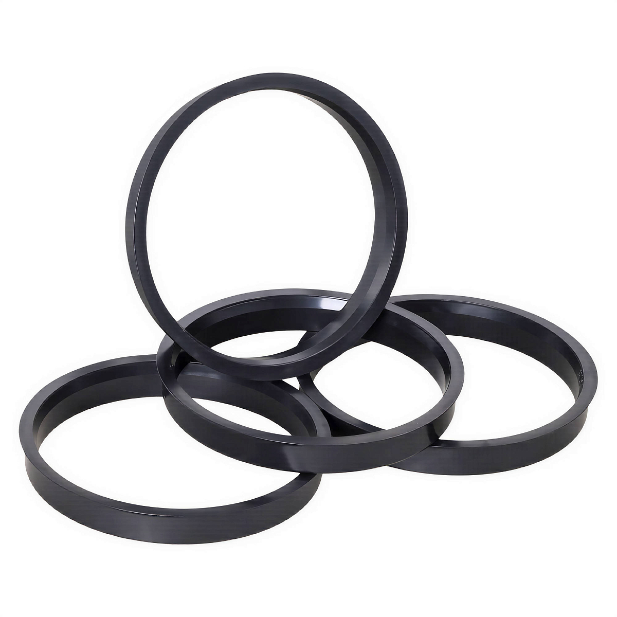 Кольцо центровочное для литого диска 73.1-67.1мм, комплект 4 шт., пластик