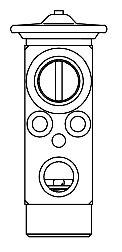 Клапан расширительный кондиционера (ТРВ) для автомобилей X5 (E70) (06-)/X6 (E71) (08-)
