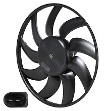 Электровентилятор кондиционера для автомобилей Audi A4 (07-)/A6 (11-)/Q5 (08-) (без кожуха)