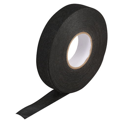 Изолента для жгутирования проводки 19 мм*20 м, антискрип, на осн. флиса