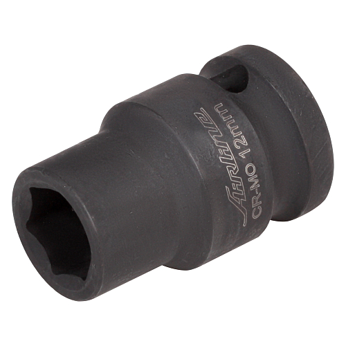 Головка ударная торцевая 1/2"DR шестигранная 12мм, L=38мм