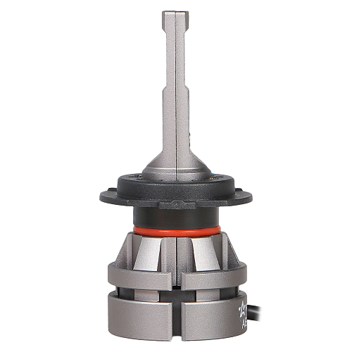 Лампа светодиодная H7 PLUS, 28Вт, 5000Лм (2500Лм x 2), 3000К (Желтый), 12/24В, комплект 2 шт.