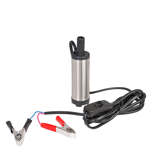 Насос перекачки диз. топлива погружной 12В, 38мм, 12л/мин, внутренний фильтр МП-серия