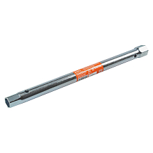 Ключ свечной трубчатый двусторонний 16x21мм, 350мм, резиновый фиксатор