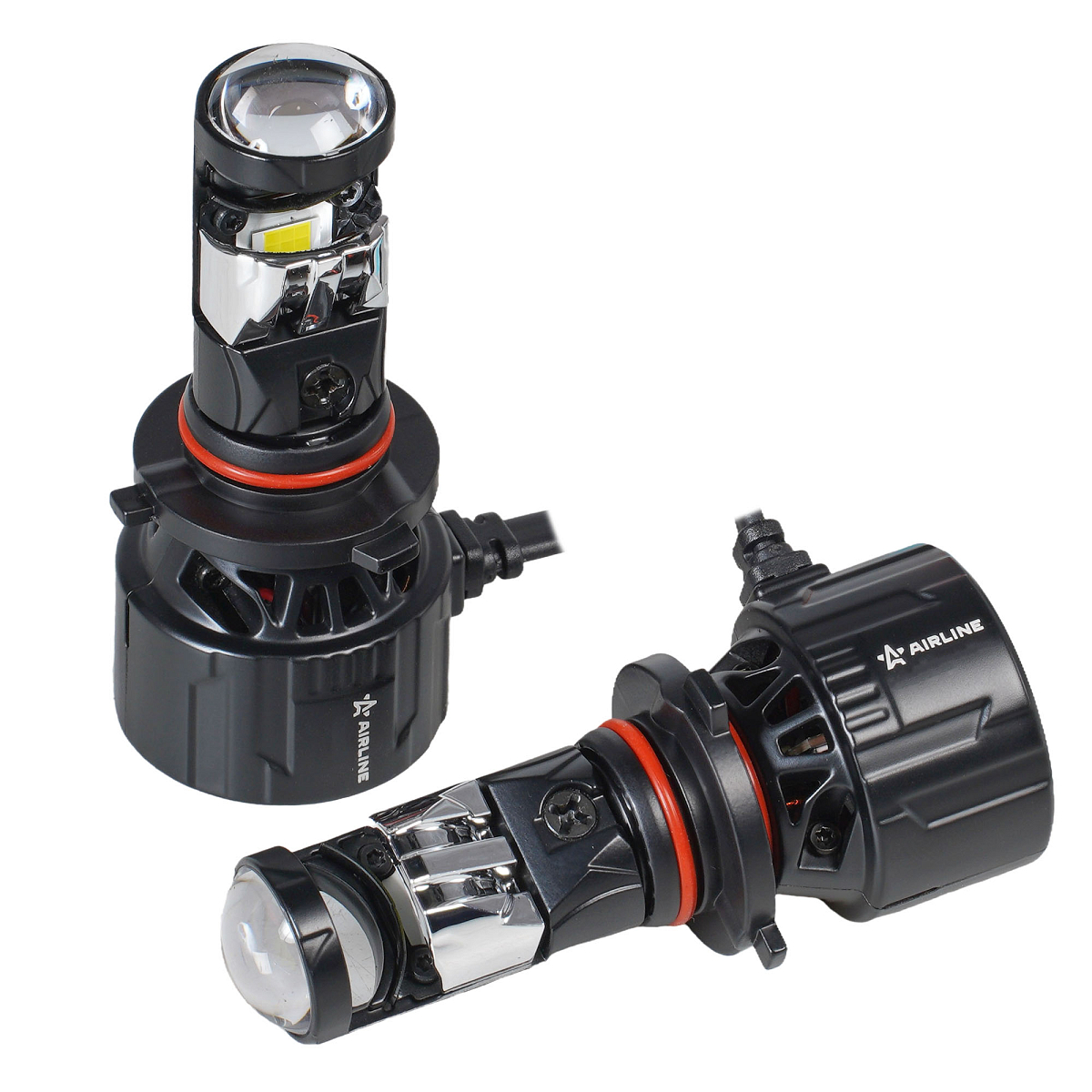 Лампа светодиодная HB3/HB4 ECO LENS, 45Вт, 5700Лм (2850Лм x 2), 6500К (Белый), 12/24В, комплект 2 шт.