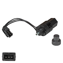 Датчик скорости (6 импульсов, с проводом, ОСТ, прямоугольный) для автомобилей Лада 2110-2115