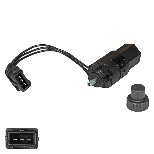 Датчик скорости (6 импульсов, с проводом, ОСТ, прямоугольный) для автомобилей Лада 2110-2115